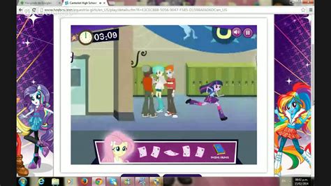 I Play The Equestria Girls Game Dash For Yhe Crown Part 1 Youtube