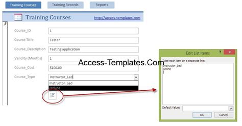 Due to inadequacies of an employee's performance or changes in their job description) is excluded from the training budget and time limit. Employee Training Plan Template for Microsoft Access ...