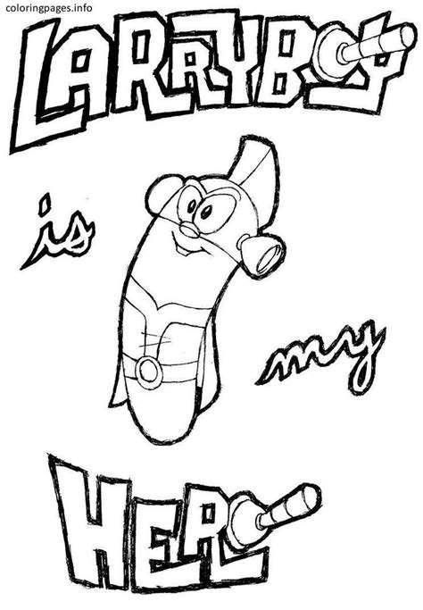 larry boy coloring pages | Coloring pages for boys, Boy coloring, Coloring pages
