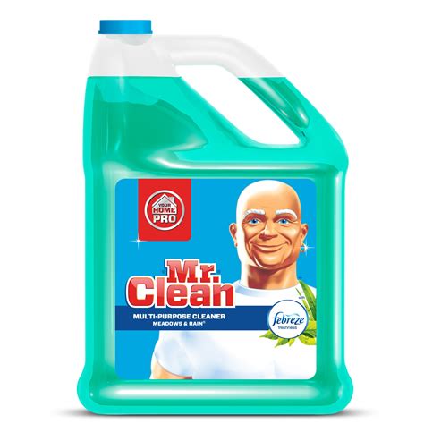 Mr Clean Home Pro Cleaner With Febreze Meadows And Rain
