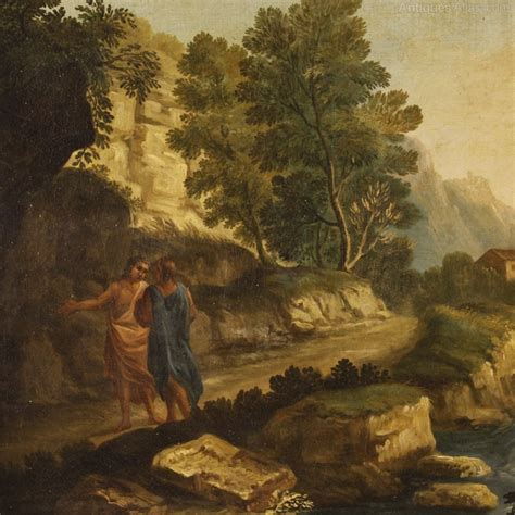 Antiques Atlas 18th Century Italian Landscape Oil Painting