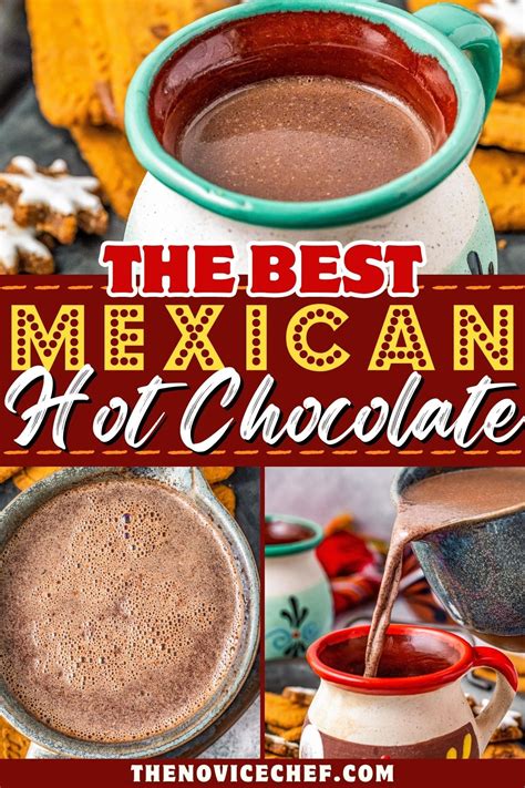 warmly spiced and super rich this mexican hot chocolate has a subtle kick of heat… mexican