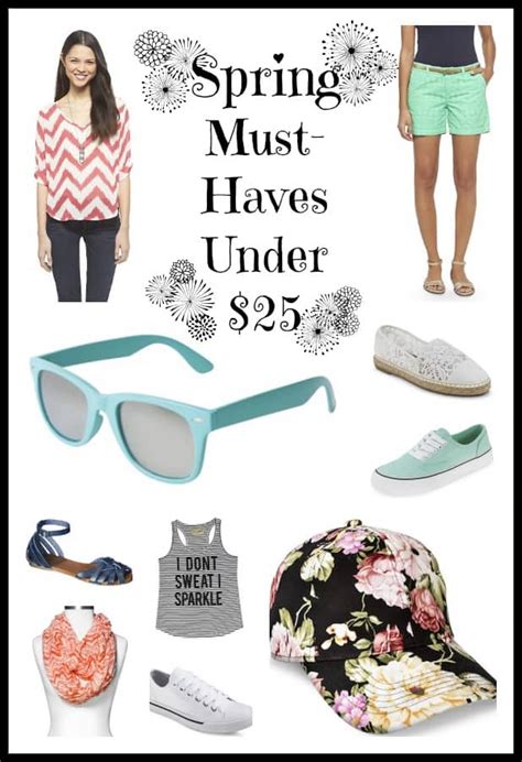 Spring Must Haves Under 25