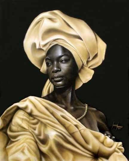 Princess Of The Moors Painting By Leonard Freeman African History