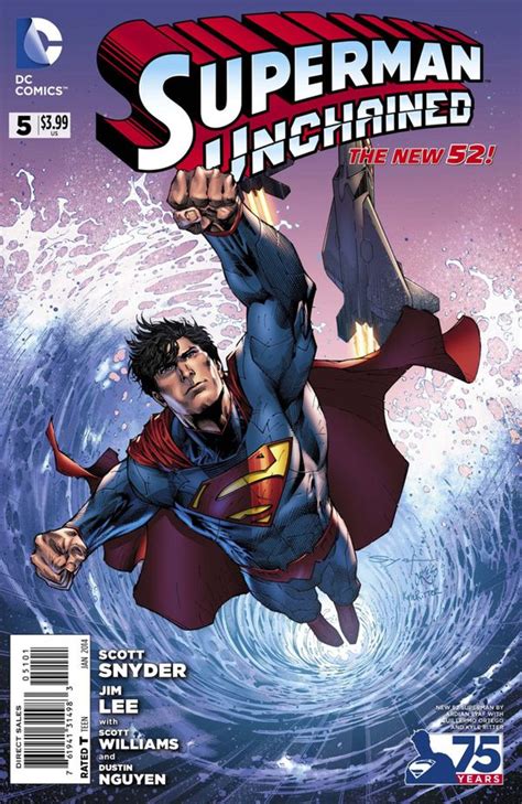 Superman Unchained 5 75th Anniversary Variant Value Gocollect