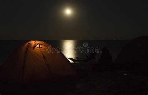 Full Moon Over The Mountains Stock Photo Image Of Fagaras Romania