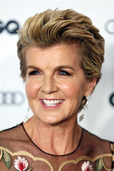Julie Bishop Shows Off Her Post Iso Haircut Australian Womens Weekly