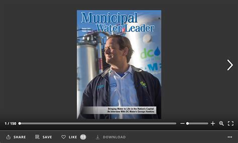 Volume 1 Issue 3 October 2015 Municipal Water Leader Magazine