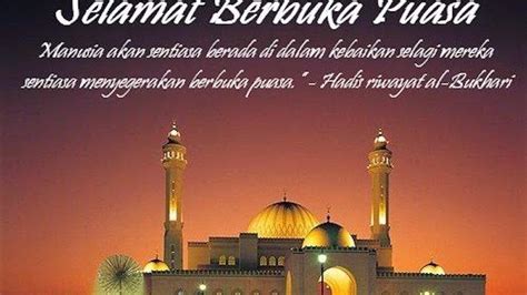 Ucapan Selamat Berbuka Puasa Newstempo