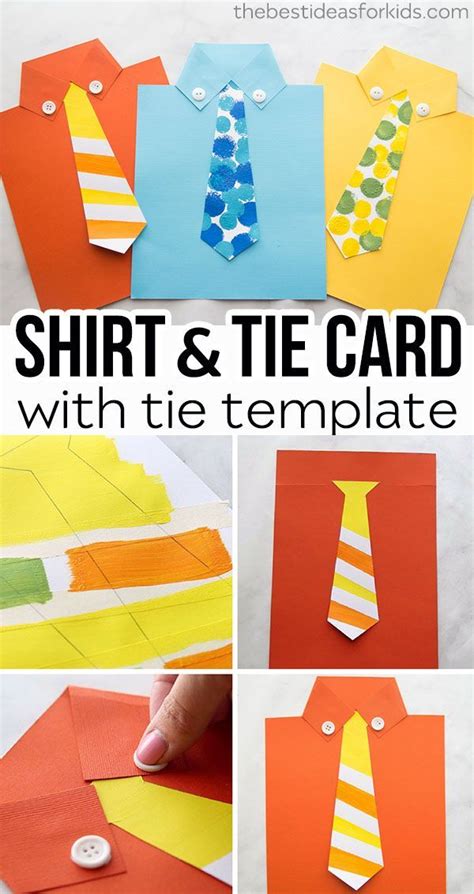 Tie Template Diy Fathers Day Cards Fathers Day Crafts Easy Fathers