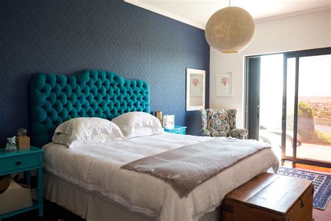A Stylist Blue Accent Wall For Bedroom Design Ideas The