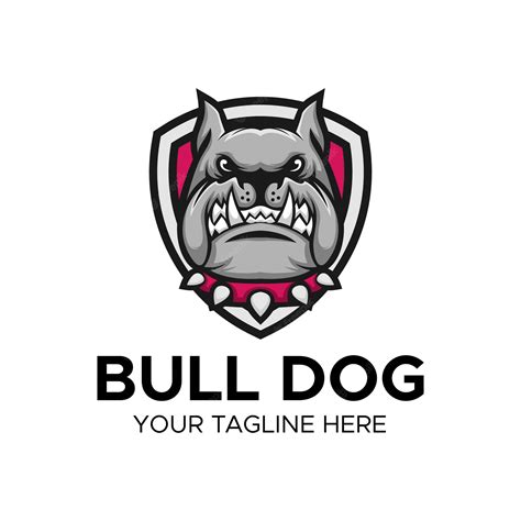 Premium Vector Bulldog Mascot Logo