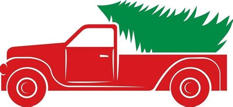 Christmas Truck Vector Art Icons And Graphics For Free Download