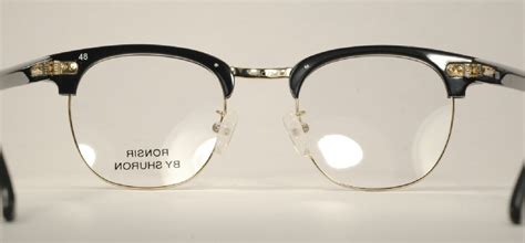 optometrist attic shuron ronsir zyl g man black gold combination eyeglasses