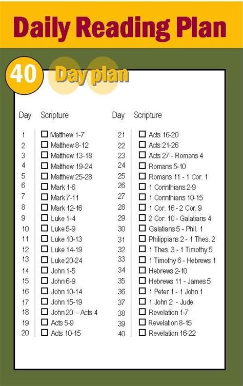 One Year New Testament Bible Reading Plan Newsyeartc