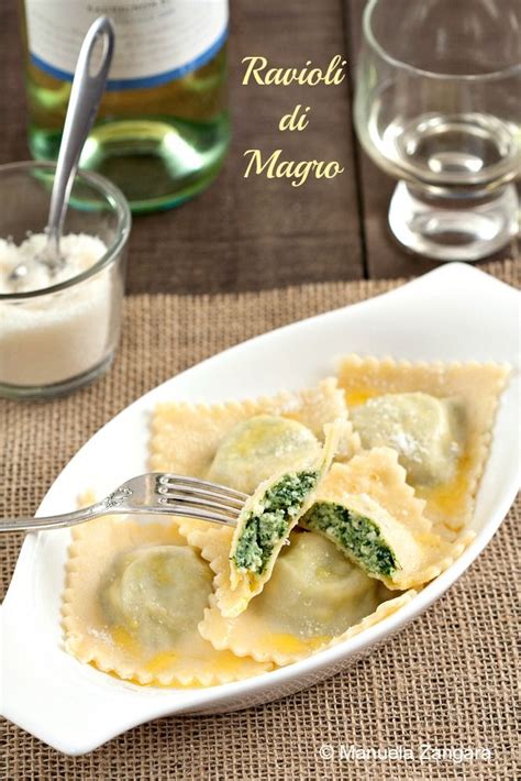 Ravioli Di Magro Filled With Spinach And Ricotta One Of The Most