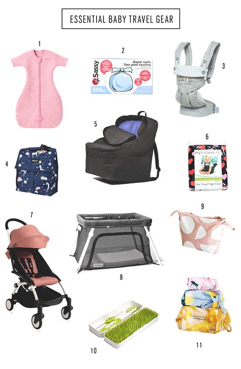 11 Must-Have Baby Travel Gear For A Stress-Free Vacation — Sugar & Cloth