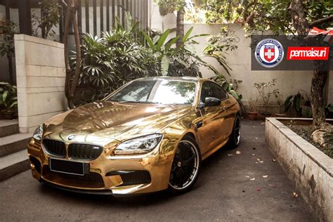 Bmw x6 iii (g06) m50d. Golden Chrome BMW M6 on HRE Wheels - GTspirit
