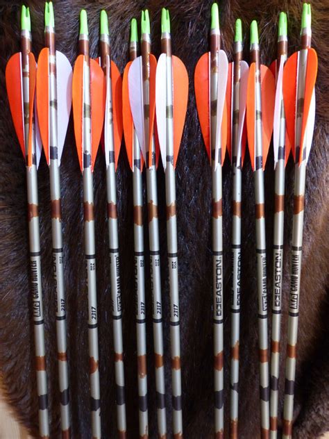 12 New Easton 2317 Aluminum Xx75 Arrows 4 Inch Feathers Right Helical