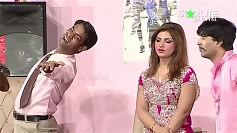 Funjabi Clips 38 Sajan Abbas New Pakistani Stage Drama Full Comedy