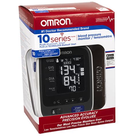 Omron Blood Pressure Monitor Series 10 Bp786can London Drugs