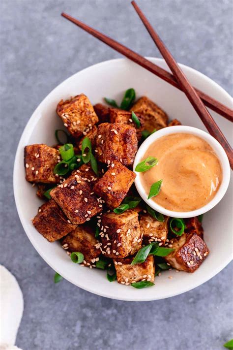 Crispy Pan Fried Tofu Easiest Recipe The Yummy Bowl