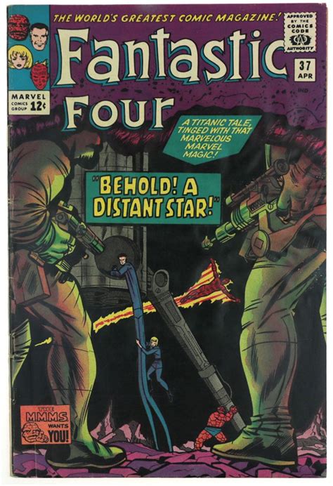 Dig Auction Fantastic Four 37 Fn 1965