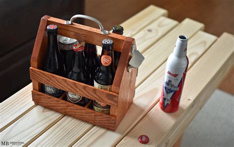 Beer Caddy I Made Myself A Beer Caddy Wooden Six Pack I Flickr