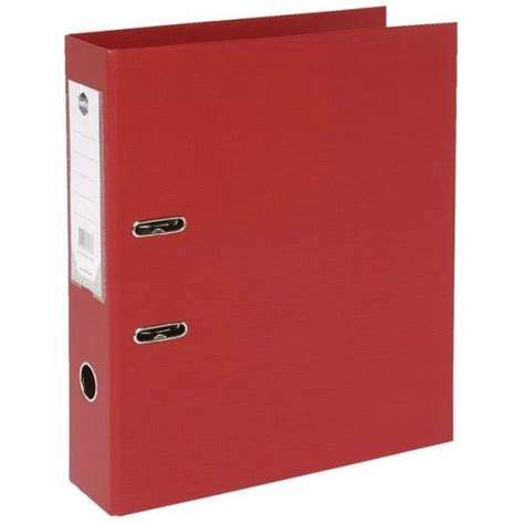 A4 Lever Arch Pvc Insert Folder 70mm Red Nappyland Nsw