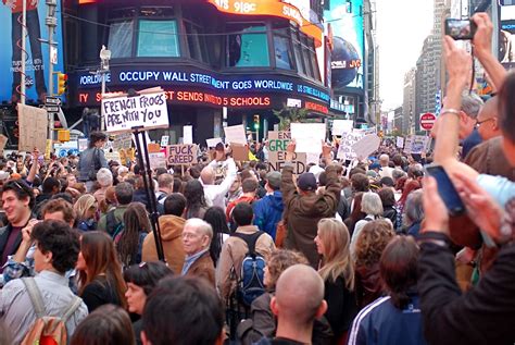 Nyc ♥ Nyc Occupy Wall Street Protesters Occupy Times Square