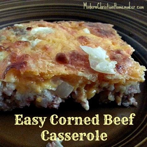 Pour into a 2 quart casserole dish. Corned Beef Casserole Recipe ~ A Simple Breakfast FAST ...