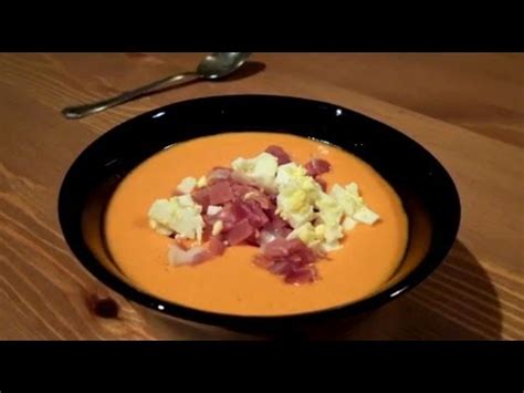 Salmorejo, receta tradicional y con thermomix. Salmorejo Cordobés - Receta para hacer con batidora o con ...