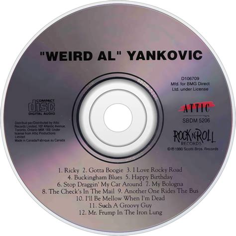 Weird Al Yankovic Weird Al Yankovic 1983 We Love The 80s