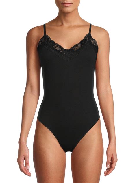 No Boundaries V-Neck Sleeveless Bodysuit (Juniors), 1 Count, 1 Pack