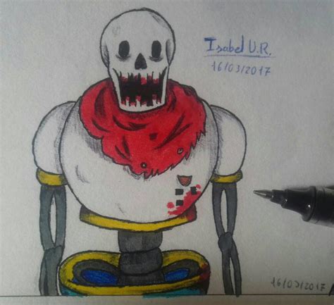 Horrortale Papyrus By Isabel212002 On Deviantart