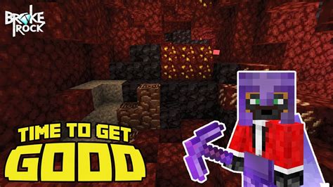 Brokerock Season 2 Episode 31 How To Get Full Netherite Armour And Tools Minecraft Smp