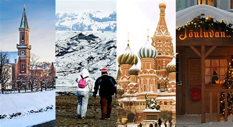Best Places for a White Christmas in Europe | TRULY