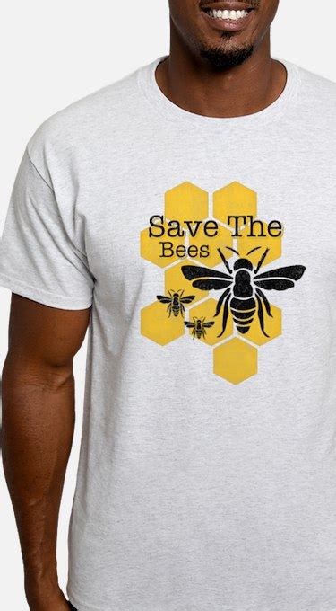 Mens Save The Bees T Shirts Save The Bees Tees And Shirts For Men