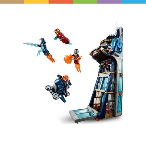 Lego Marvel Avengers Avengers Kräftemessen Am Turm 76166 Marvel