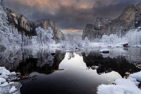 Yosemites Frozen Valley View Photograph By John Scott Fine Art America