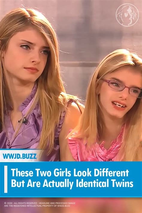 Pin A These Two Girls Look Different But Are Actually