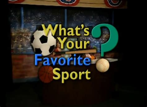 Episode 143 Whats Your Favorite Sport Muppet Wiki Fandom Powered