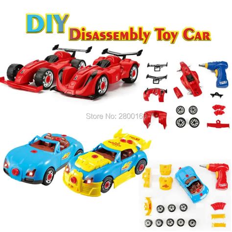 Diy Assembly Model Formula World Racing Car Take A Part Toy For Kids