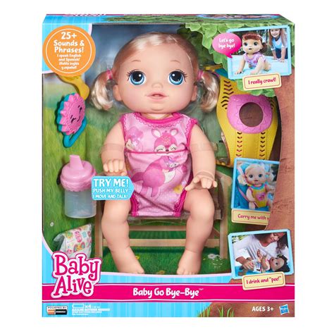 Baby Alive Baby Go Bye Bye Blonde Toys And Games