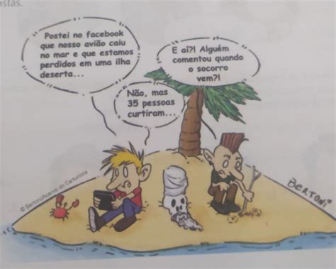 Considerando A Situação Retratada O Que O Cartunista Pretende Criticar