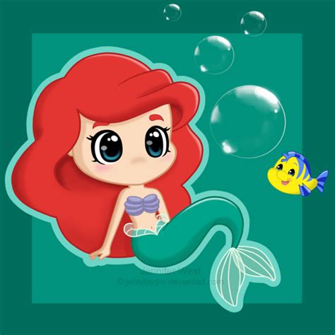 walt disney fan art princess ariel and flounder the little mermaid fan art 36141962 fanpop