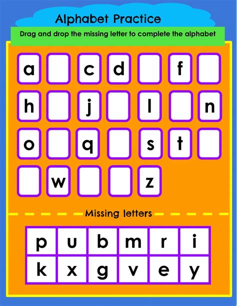 Livework Sheets How To Write Alphabet Abc Missing Letters Worksheets