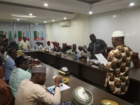 Tension In Imo APC As Oshiomole Inaugurates Parallel Exco PHOTOS INNONEWS COM NG