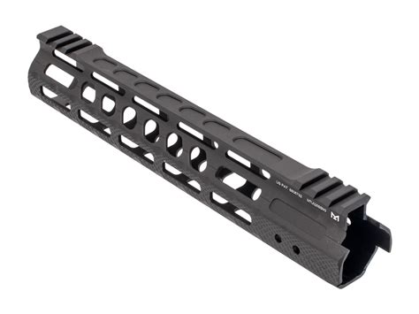 Leapers Utg Pro 10 Ultra Slim Ar 15 Free Float Handguard M Lok Black