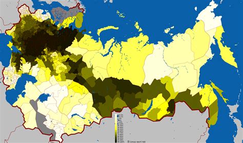 East Slavic Languages In The Russian Empire 1897